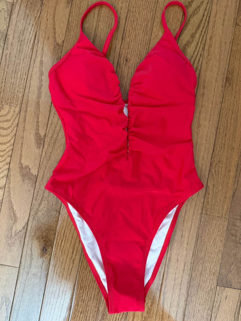 Red One-Piece Swimsuit